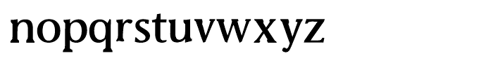 Biza Regular Font LOWERCASE