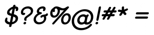 BiracDT Bold Oblique Font OTHER CHARS