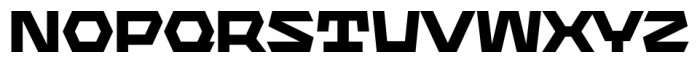 Bismuth Heavy Font LOWERCASE