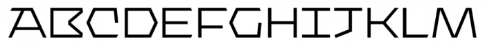 Bismuth Light Font LOWERCASE