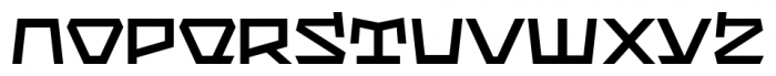 Bismuth Medium Font UPPERCASE