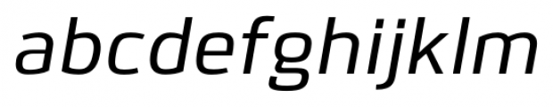 Bitner Medium Italic Font LOWERCASE