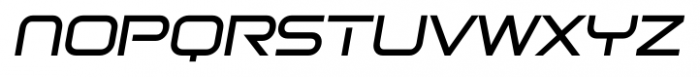 Bitsumishi Pro Book Oblique Font LOWERCASE