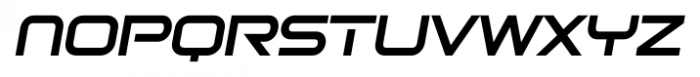 Bitsumishi Pro Medium Oblique Font LOWERCASE