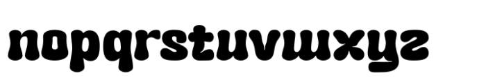 BiIuend Vibes Font LOWERCASE