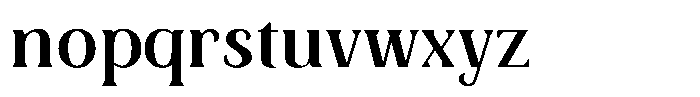 Bianca Morris Light Font LOWERCASE