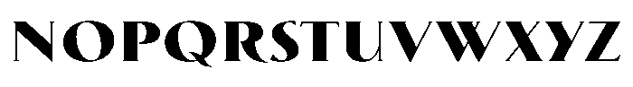 Biarritz Black Font LOWERCASE