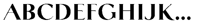 Biarritz Bold Font UPPERCASE