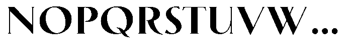 Biarritz Bold Font UPPERCASE
