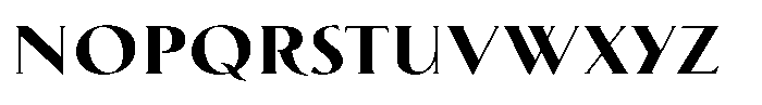 Biarritz Bold Font LOWERCASE