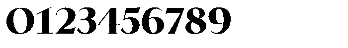 Biarritz Extra Bold Font OTHER CHARS