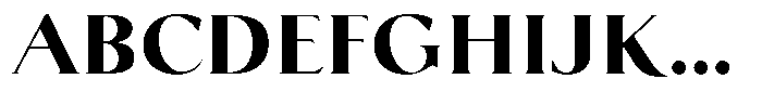 Biarritz Extra Bold Font UPPERCASE