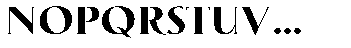 Biarritz Extra Bold Font UPPERCASE