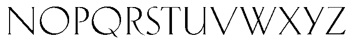 Biarritz Extra Light Font UPPERCASE