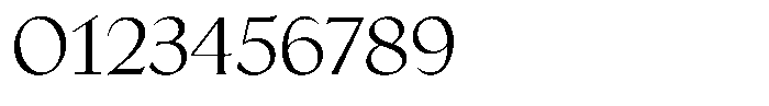 Biarritz Light Font OTHER CHARS