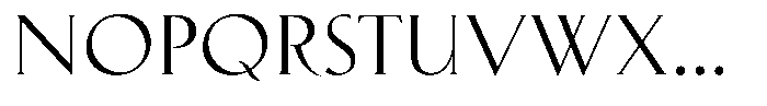 Biarritz Light Font UPPERCASE