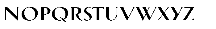 Biarritz Medium Font LOWERCASE