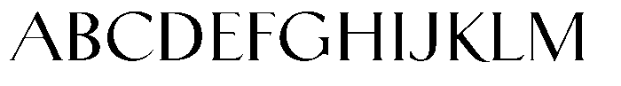 Biarritz Regular Font UPPERCASE