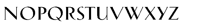Biarritz Regular Font LOWERCASE