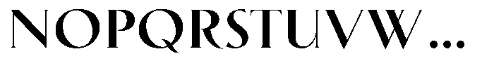 Biarritz Semi Bold Font UPPERCASE