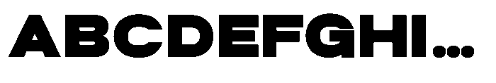Biarty Black Font UPPERCASE