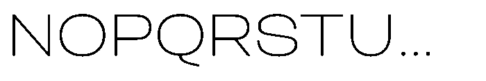 Biarty Extra Light Font UPPERCASE