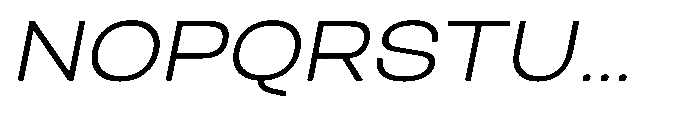 Biarty Light Oblique Font UPPERCASE