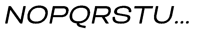 Biarty Oblique Font UPPERCASE