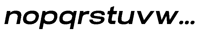 Biarty Semi Bold Oblique Font LOWERCASE