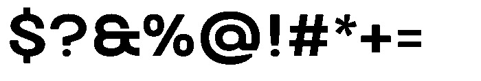 Biarty Semi Bold Font OTHER CHARS