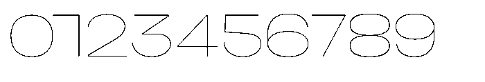 Biarty Thin Font OTHER CHARS