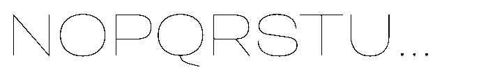Biarty Thin Font UPPERCASE