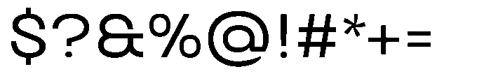 Biarty Variable Font OTHER CHARS