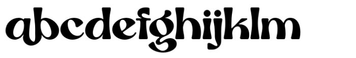 Bibalgo Font LOWERCASE