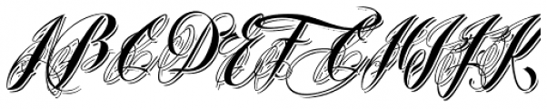 Bibiana Bold Shadow Italic Font UPPERCASE