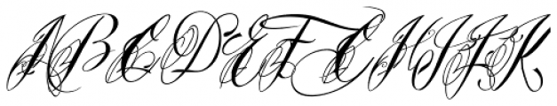 Bibiana Italic Font UPPERCASE
