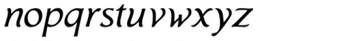 Biblia Medium Italic Font LOWERCASE