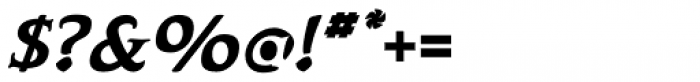Biblia Serif Bold Italic Font OTHER CHARS