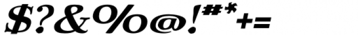 Biblia Serif Display Medium Italic Font OTHER CHARS