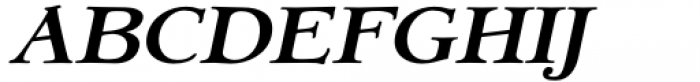 Biblia Serif Display Medium Italic Font UPPERCASE