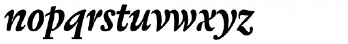 Biblon Bold Italic Font LOWERCASE