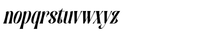 Biblonk Matter Italic Font LOWERCASE