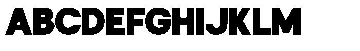 Bibroze Font UPPERCASE