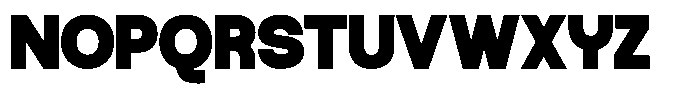 Bibroze Font LOWERCASE