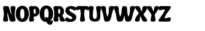 Bicken Regular Font UPPERCASE