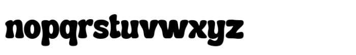 Bicken Regular Font LOWERCASE