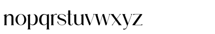 Biconvex Font LOWERCASE