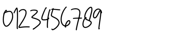 Bidarya Signature Font OTHER CHARS