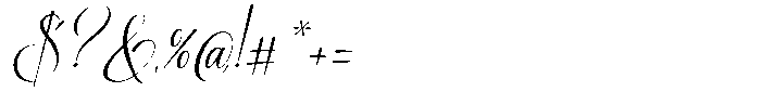 Biframes Italic Font OTHER CHARS