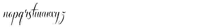 Biframes Italic Font LOWERCASE